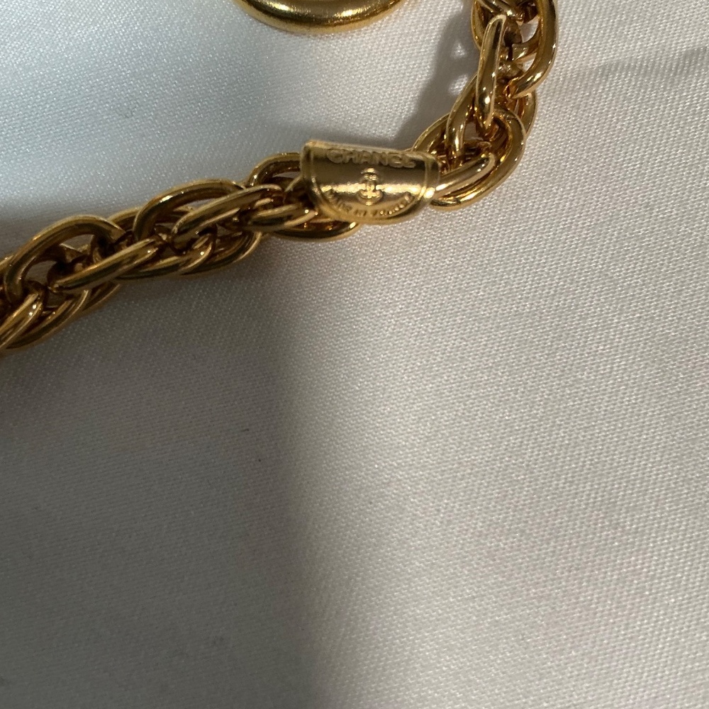 Chanel Vintage Mademoiselle station gold necklace - Picture 9 of 9